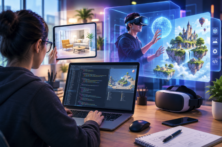Crafting Immersive Experiences Through Coding in AR and VR Crafting Immersive Experiences Through Coding in AR and VR