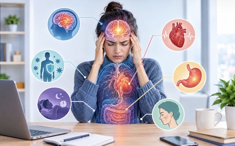 What Chronic Stress Actually Does to the Body Over Time What Chronic Stress Actually Does to the Body Over Time